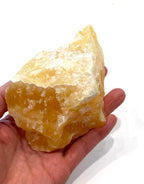 Calcite - Orange Raw CHUNK XL