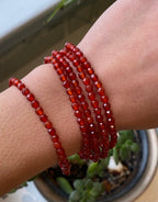 Carnelian - 4mm Facet