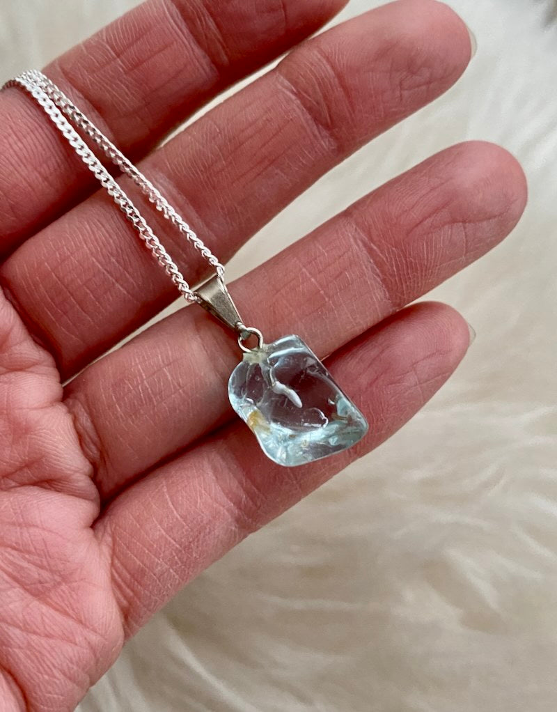 Topaz - Blue Pendant