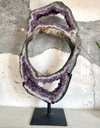 Amethyst Stalagtite Slice #2