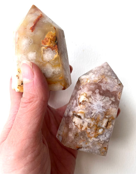 FLOWER AGATE POINTS