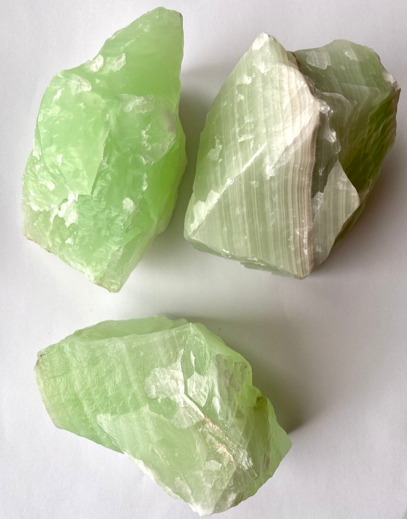 Calcite - Green Raw XXL CHUNK