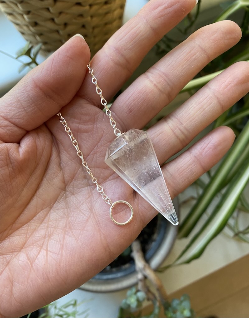Quartz - Clear Pendulum