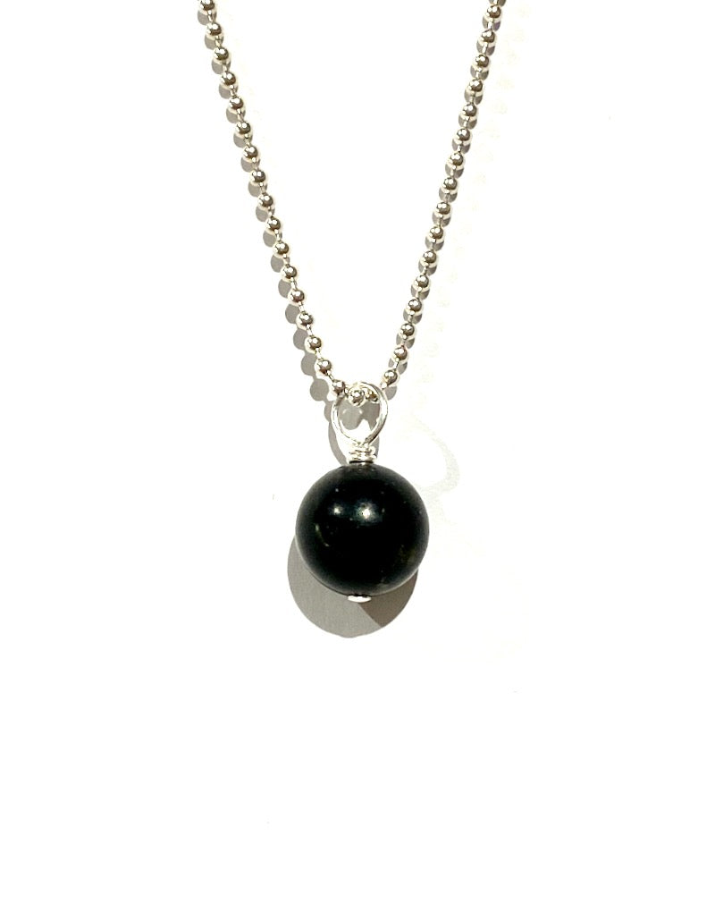 SHUNGITE PENDANT - BALL