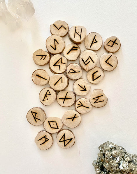 Birch Runes - Handmade