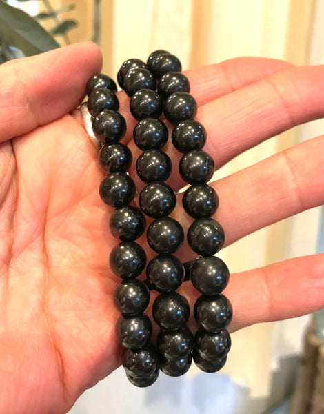 Shungite - 8mm Round