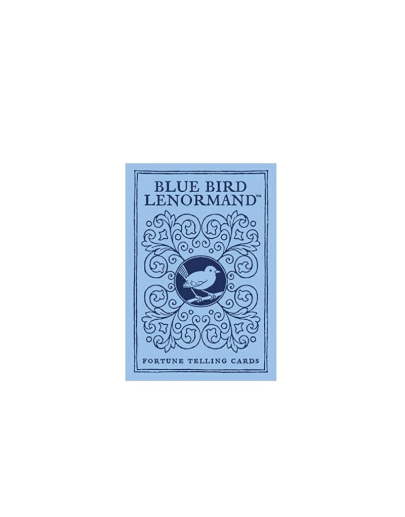 BLUE BIRD LENORMAND  FORTUNE TELLING CARDS