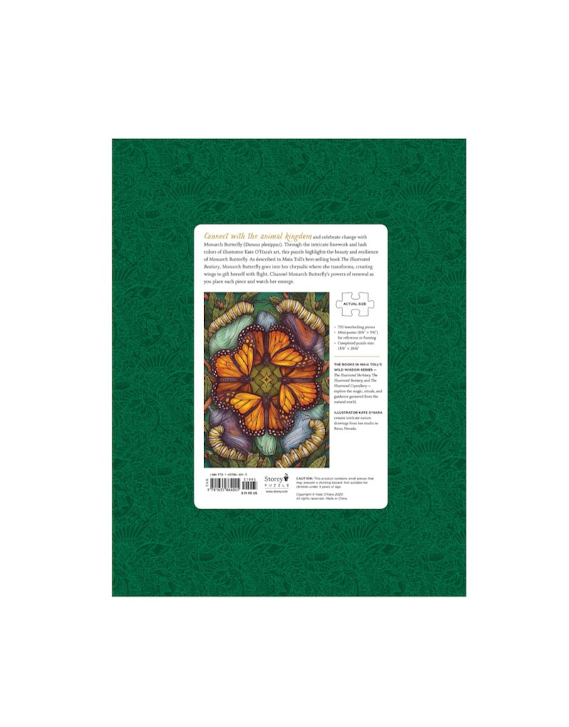 ILLUSTRATED BESTIARY MONARCH PUZZLE