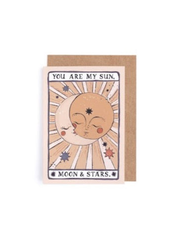YOU ARE MY SUN CARD