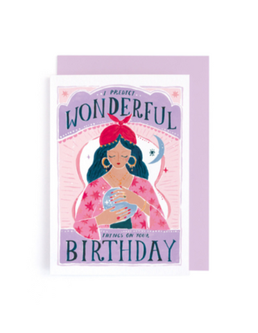 FORTUNE BIRTHDAY CARD -Sister Paper Co.
