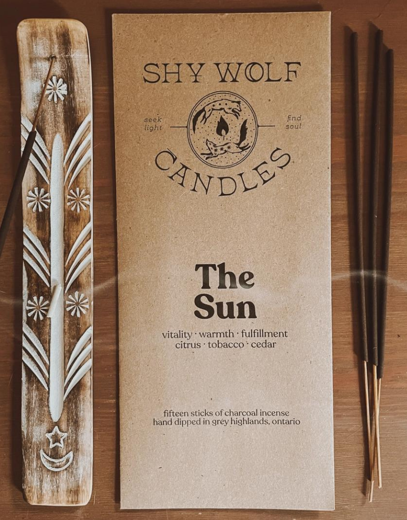 SHY WOLF- THE SUN INCENSE