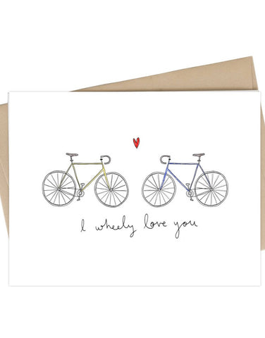 Wheely Love You Card
