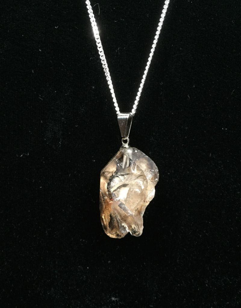 QUARTZ - ELESTIAL PENDANT - RAW