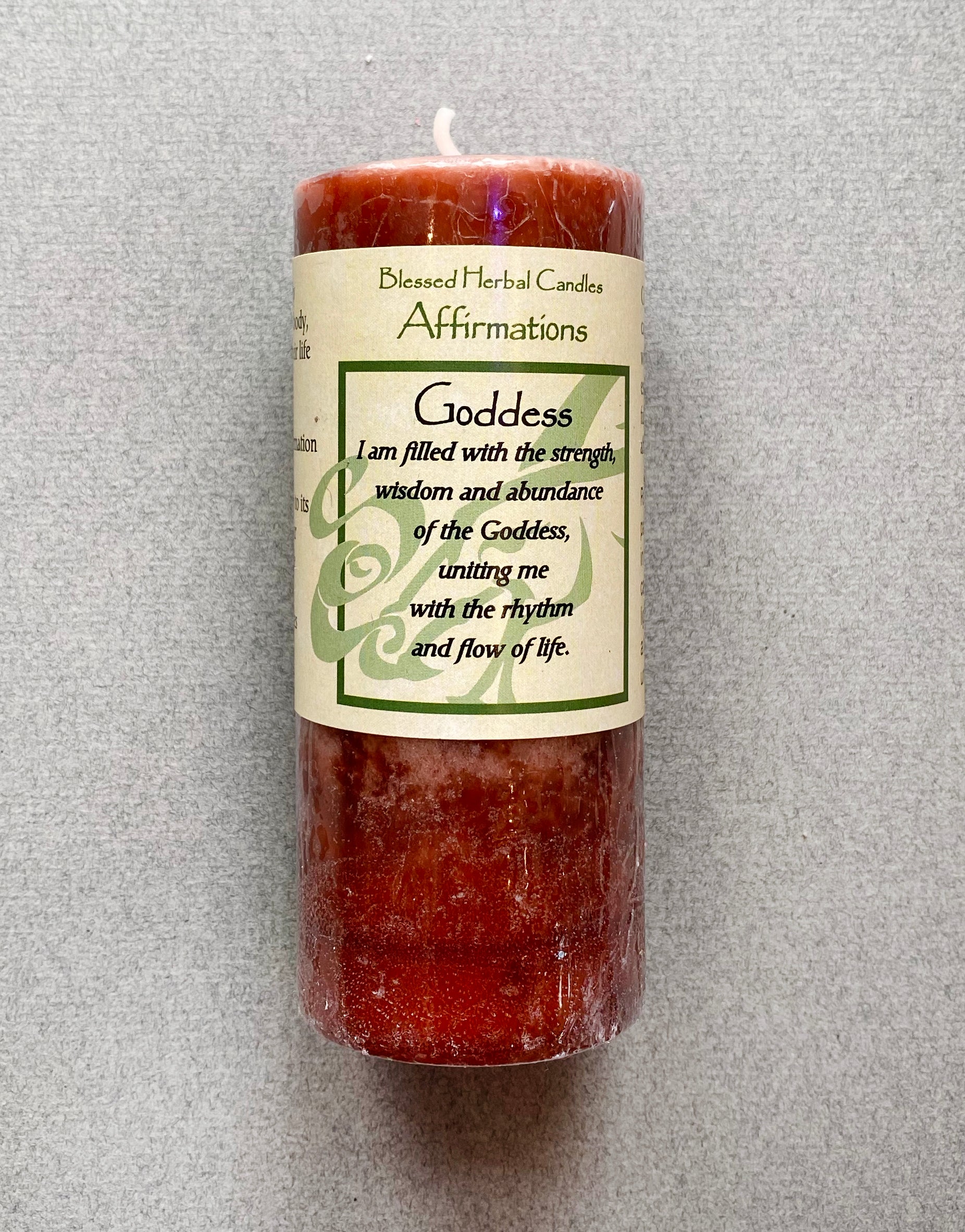 SPELL - SHORT CANDLE - GODDESS