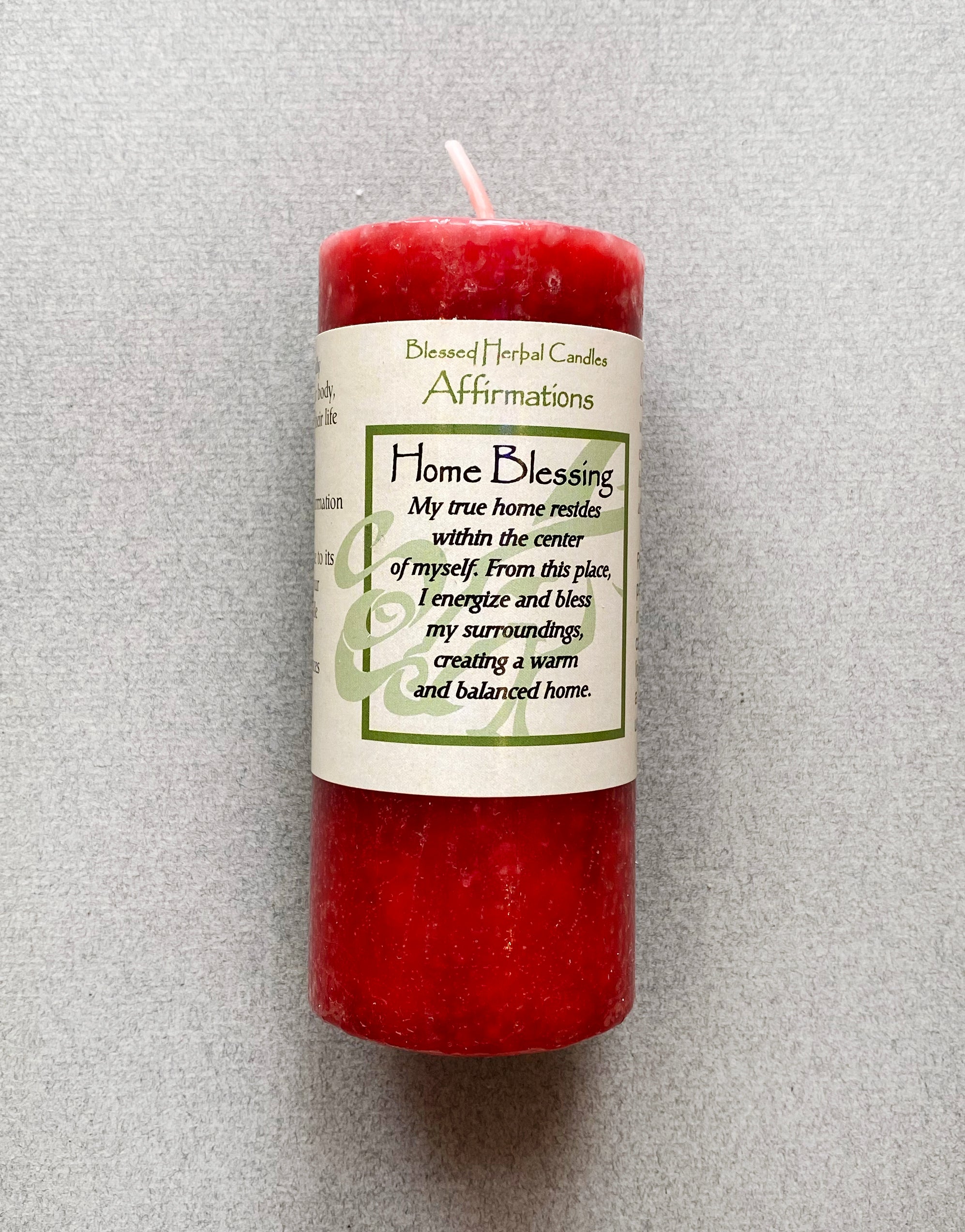 Spell - Short Candle - Home Blessing