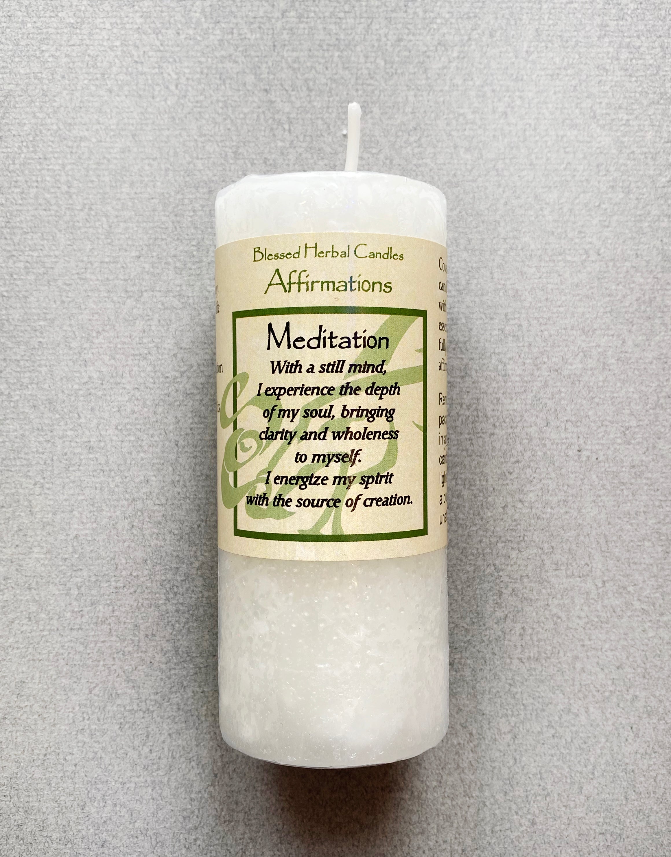SPELL - SHORT CANDLE - MEDITATION