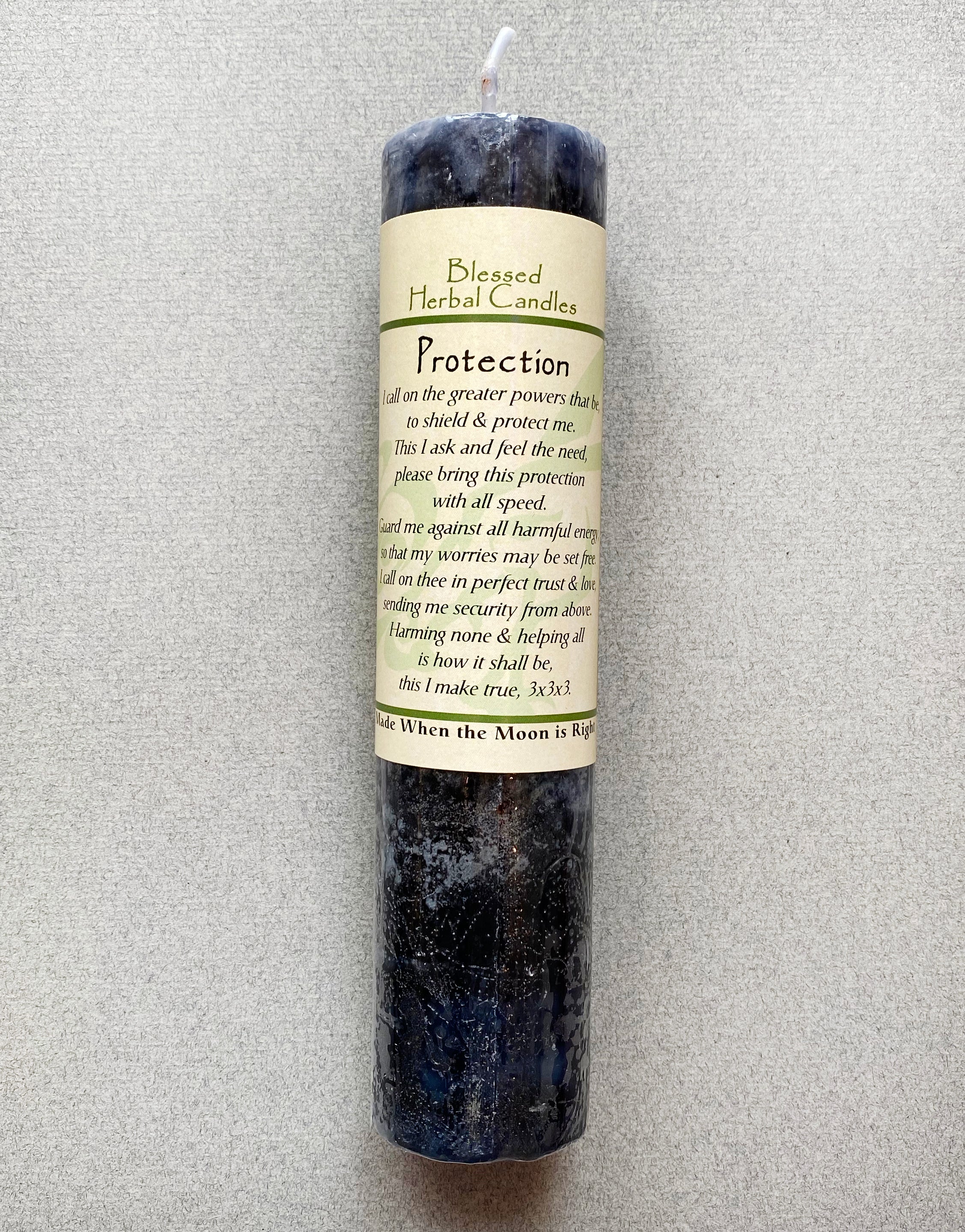 SPELL - TALL CANDLE - PROTECTION