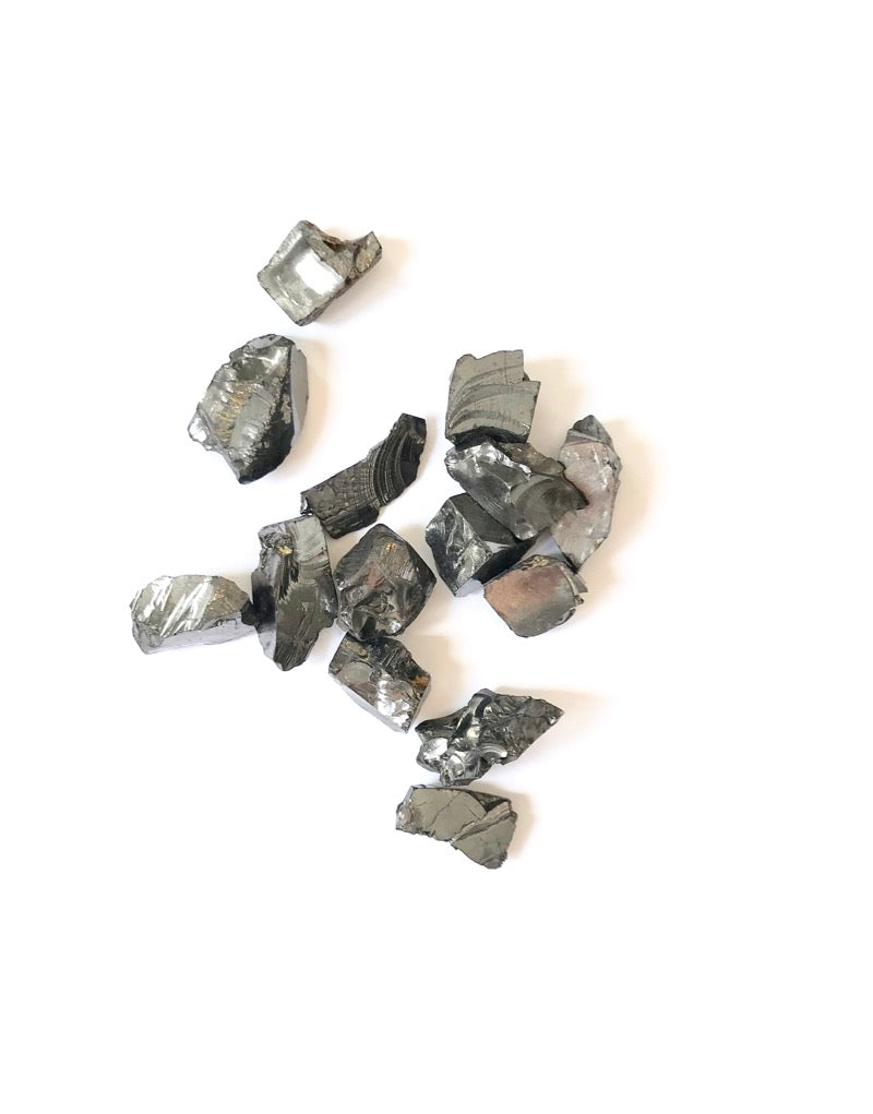 Shungite Silver Elite - Raw