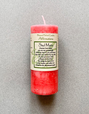 SPELL - SHORT CANDLE - SOUL MATE