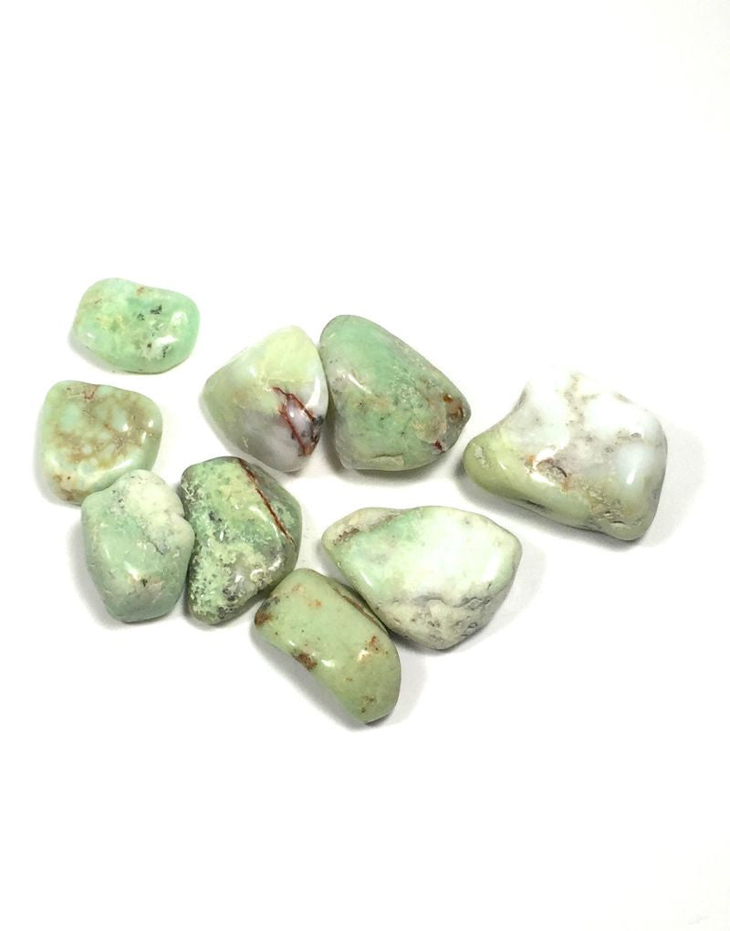 Tumbled Chrysoprase